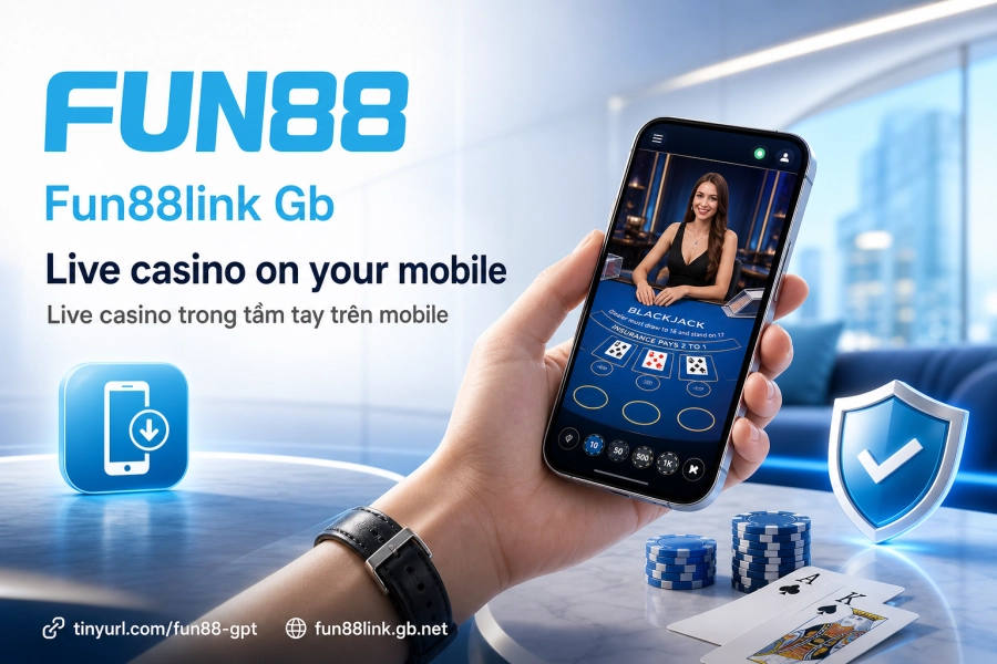 live casino Fun88 mobile app Android iOS đặt cược một chạm