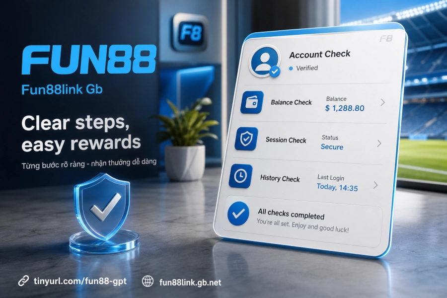 Quy trình đăng nhập đến nhận thưởng game bắn cá Fun88